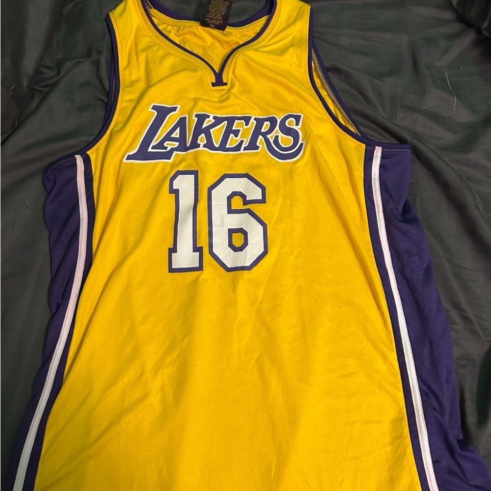 Lakers Pau Gasol  jersey XL